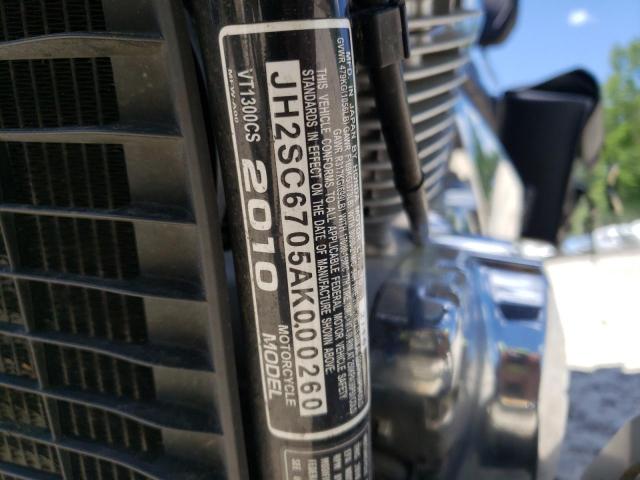 2010 HONDA VT1300 CS JH2SC6705AK000260