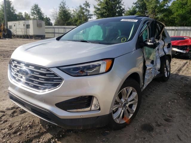 Vin: 2fmpk3k9xkbb42665, lot: 48865052, ford edge titanium 20192