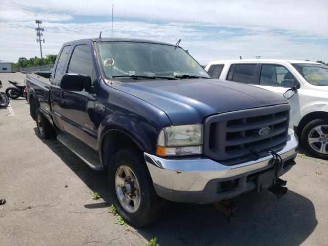 Salvage cars for sale from Copart Brookhaven, NY: 2004 Ford F350 SRW S