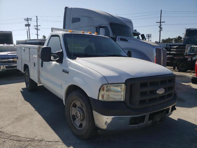 Salvage cars for sale from Copart Sun Valley, CA: 2005 Ford F350 SRW Super Duty