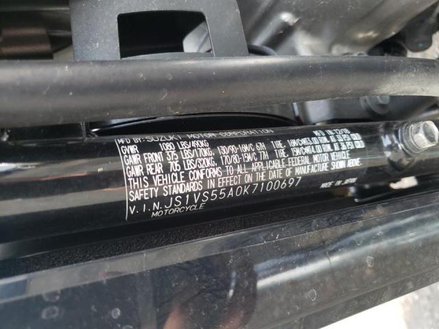 2019 SUZUKI VL800 M JS1VS55A0K7100697