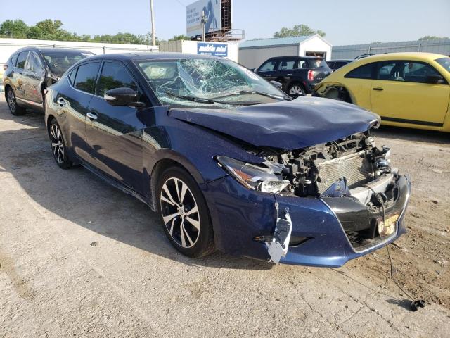 Salvage cars for sale from Copart Wichita, KS: 2018 Nissan Maxima 3.5