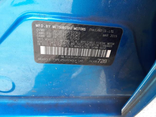 2015 MITSUBISHI MIRAGE DE ML32A3HJXFH046145