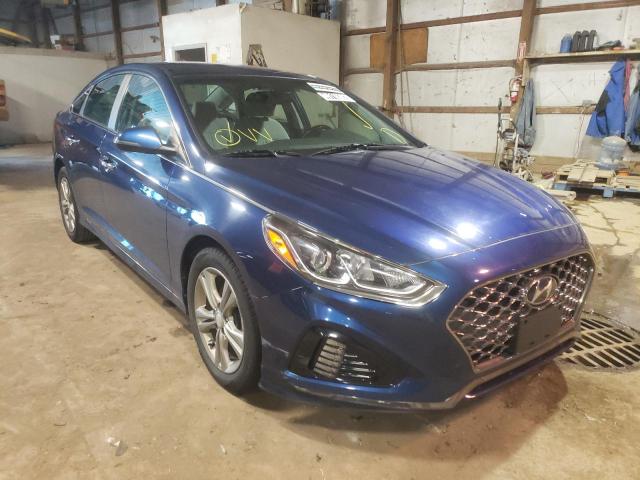 Salvage cars for sale from Copart Columbia Station, OH: 2019 Hyundai Sonata LIM
