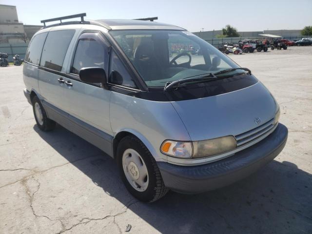 Salvage cars for sale from Copart Tulsa, OK: 1991 Toyota Previa LE