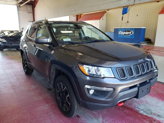 Salvage cars for sale from Copart Angola, NY: 2020 Jeep Compass TR