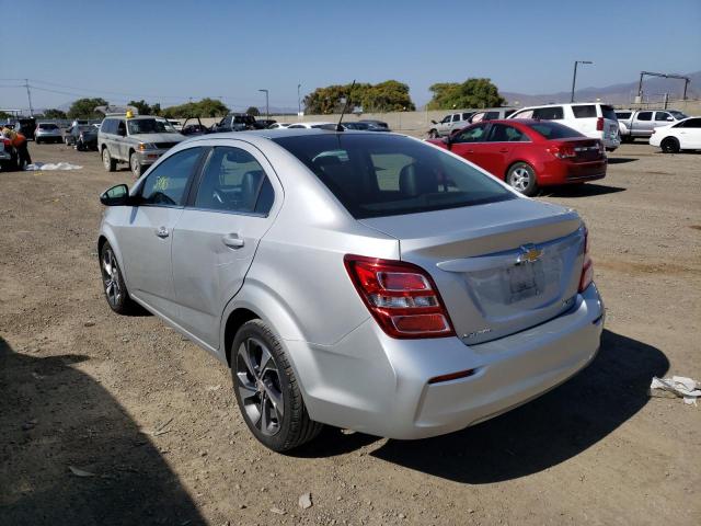 2020 CHEVROLET SONIC PREM - 1G1JF5SB4L4113180