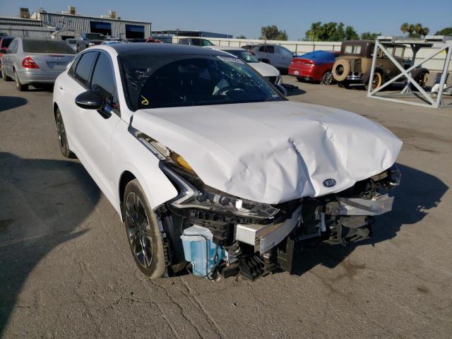 Salvage cars for sale from Copart Bakersfield, CA: 2021 KIA K5 GT Line