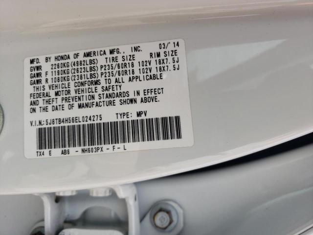 5J8TB4H56EL024275 Acura Rdx Technology