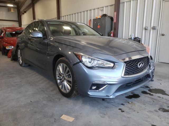 Salvage cars for sale from Copart Byron, GA: 2020 Infiniti Q50 Pure
