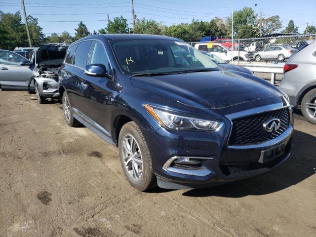 Salvage cars for sale from Copart Denver, CO: 2020 Infiniti QX60 Luxe