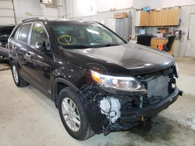 Salvage cars for sale from Copart Columbia, MO: 2015 KIA Sorento LX