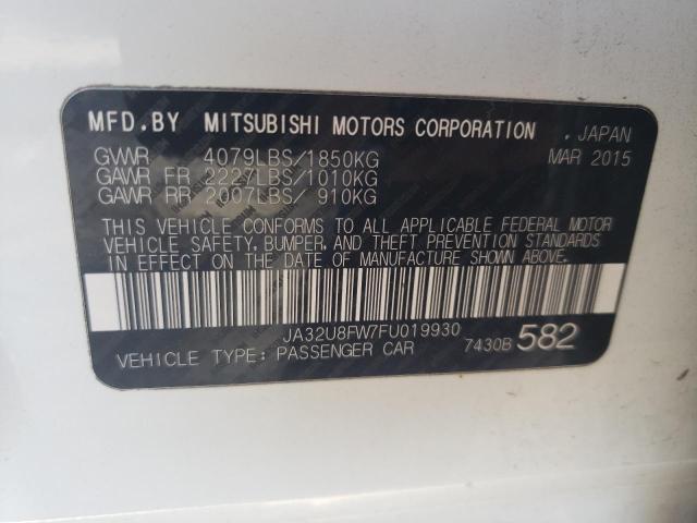 2015 MITSUBISHI LANCER GT JA32U8FW7FU019930