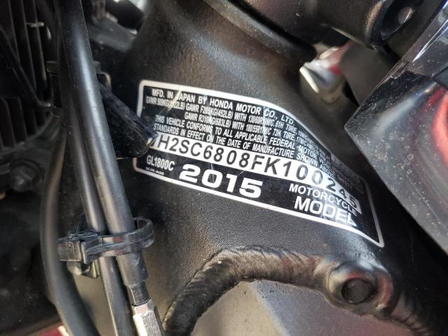 2015 HONDA GL1800 C JH2SC6808FK100245