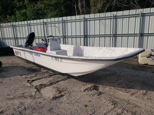 Salvage boats for sale at Riverview, FL auction: 2002 EKH Boat