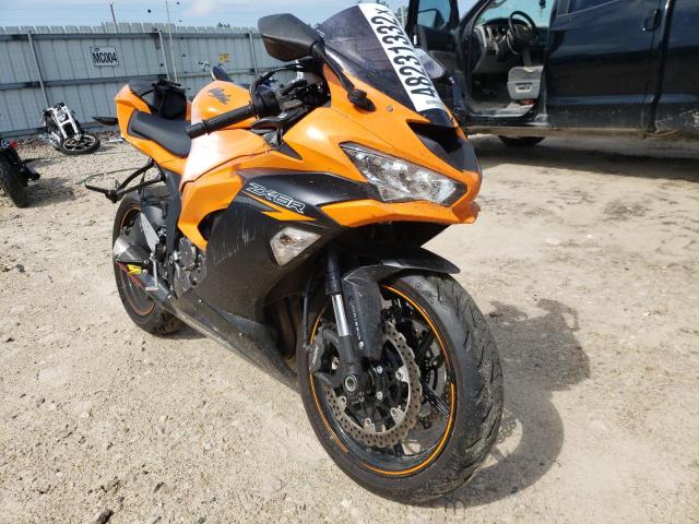 Salvage cars for sale from Copart Midway, FL: 2020 Kawasaki ZX636 K
