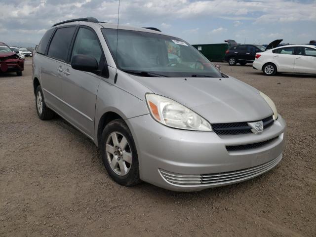 Salvage cars for sale from Copart Brighton, CO: 2004 Toyota Sienna CE