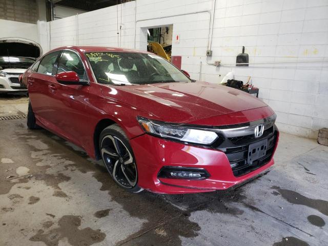 Vehiculos salvage en venta de Copart Blaine, MN: 2019 Honda Accord Sport