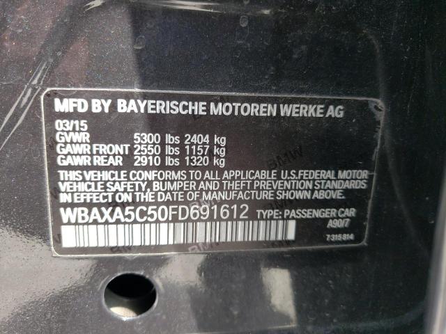 2015 BMW 535 D WBAXA5C50FD691612