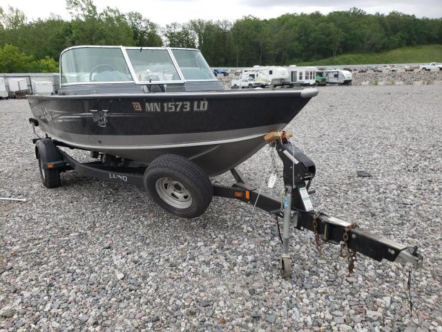 Lund salvage cars for sale: 2014 Lund Boat With Trailer