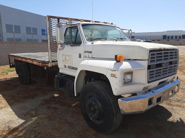 Ford F700 salvage cars for sale: 1987 Ford F700