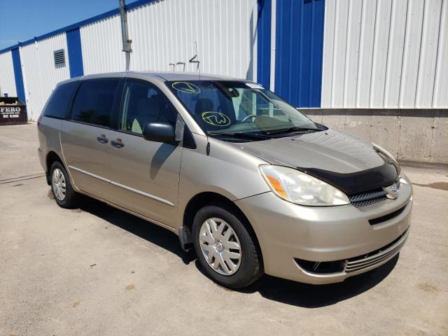 Salvage cars for sale from Copart Atlantic Canada Auction, NB: 2005 Toyota Sienna CE