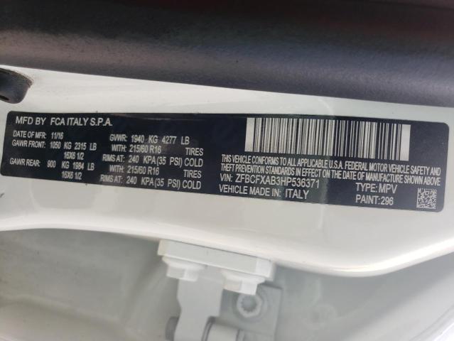 2017 FIAT 500X POP ZFBCFXAB3HP536371