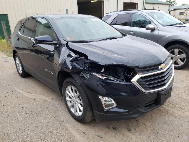 Salvage cars for sale from Copart Ham Lake, MN: 2020 Chevrolet Equinox LT