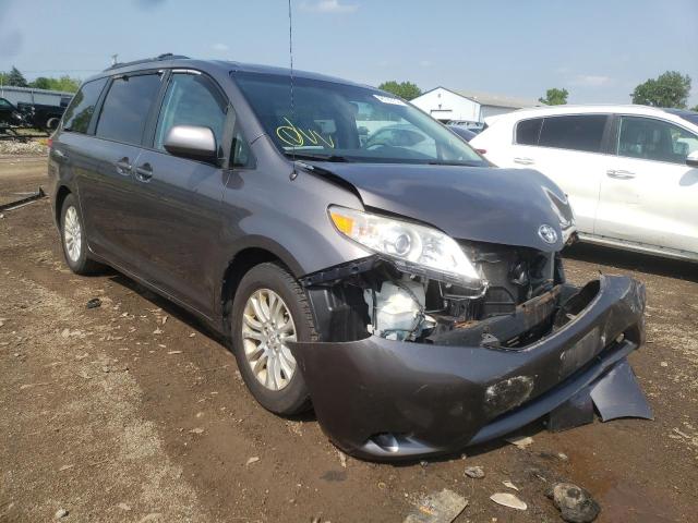 Salvage cars for sale from Copart Columbia Station, OH: 2011 Toyota Sienna XLE