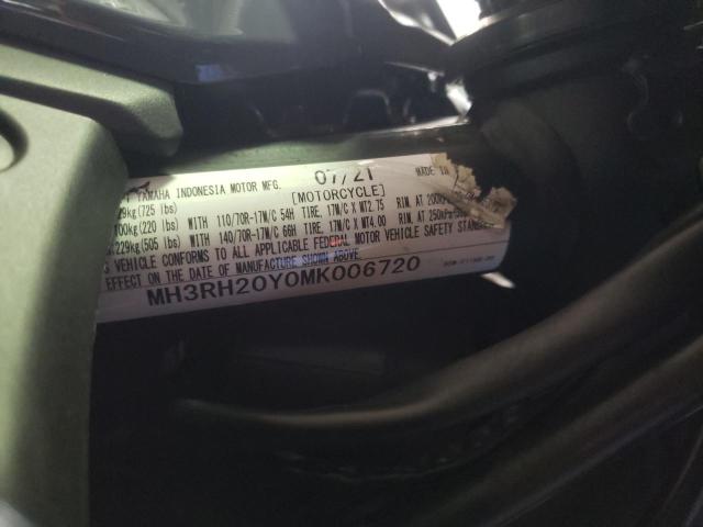 2021 YAMAHA MT-03 MH3RH20Y0MK006720