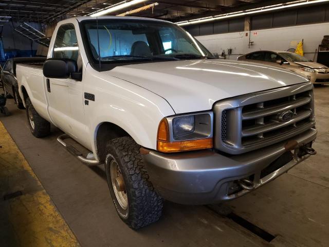 Salvage cars for sale from Copart Wheeling, IL: 2000 Ford F250 Super