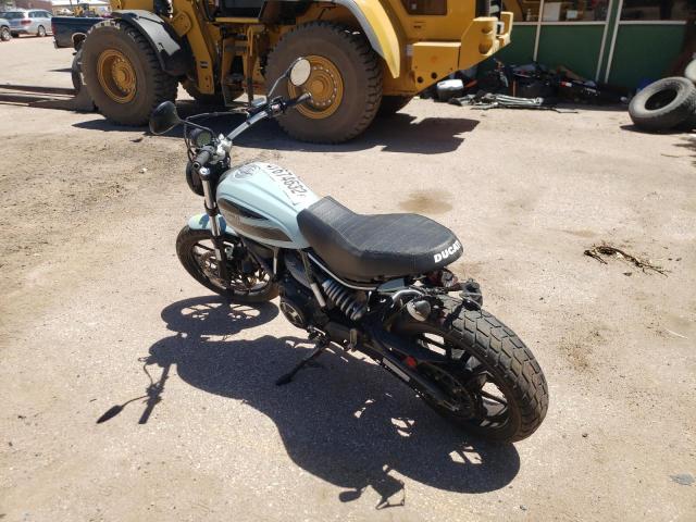 2016 DUCATI SCRAMBLER ML015AXG7GT001444