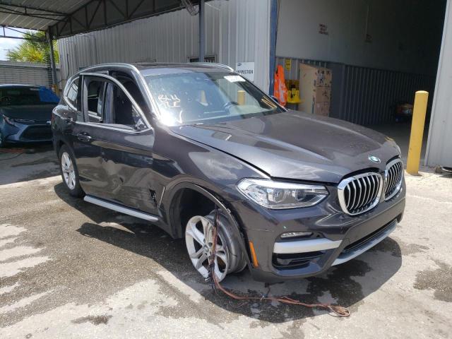 Salvage cars for sale from Copart Orlando, FL: 2021 BMW X3 XDRIVE3