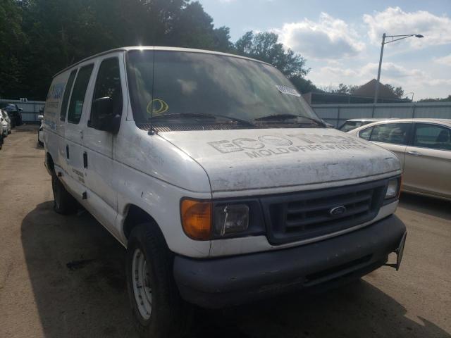 Salvage cars for sale from Copart Glassboro, NJ: 2007 Ford Econoline
