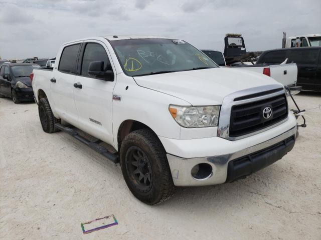Salvage cars for sale from Copart New Braunfels, TX: 2013 Toyota Tundra CRE