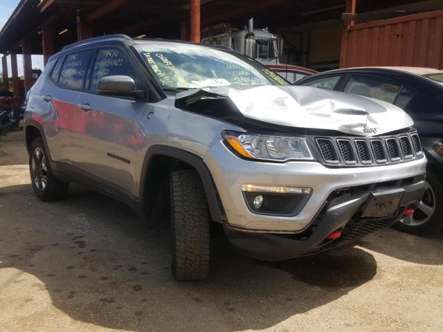 Jeep salvage cars for sale: 2017 Jeep Compass TR
