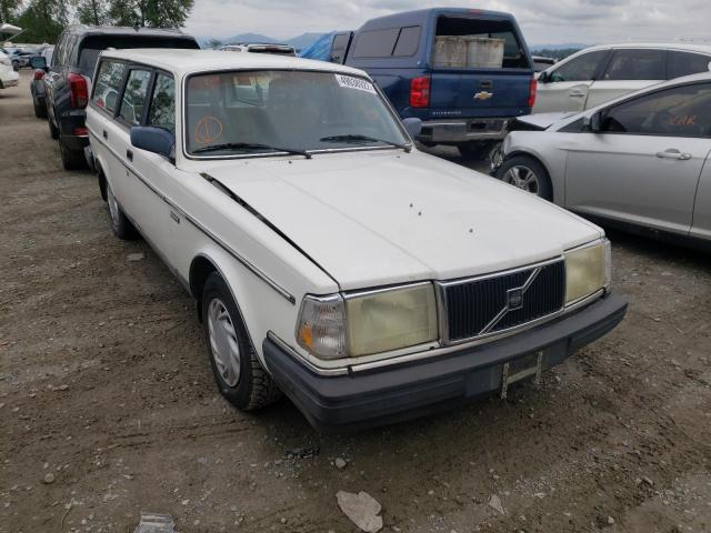 Salvage cars for sale from Copart Arlington, WA: 1989 Volvo 245 DL