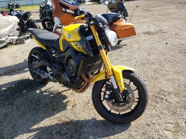 Salvage cars for sale from Copart Pekin, IL: 2015 Yamaha FZ09