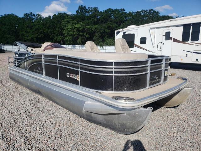 Salvage boats for sale at Avon, MN auction: 2010 Bennche Pontoon