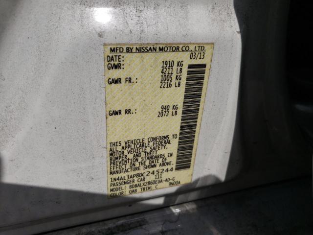 2013 NISSAN ALTIMA 2.5 - 1N4AL3AP8DC245244