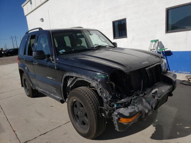 Salvage cars for sale from Copart Farr West, UT: 2003 Jeep Liberty LI