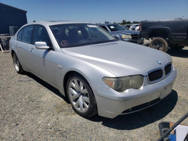 Salvage cars for sale from Copart Antelope, CA: 2004 BMW 745 LI