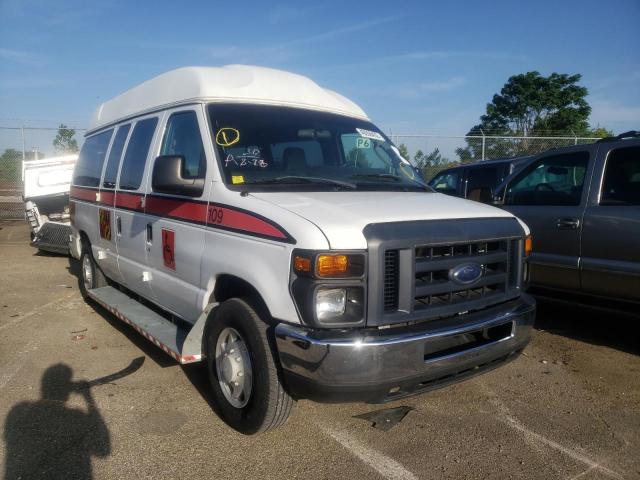 Salvage trucks for sale at Moraine, OH auction: 2013 Ford Econoline