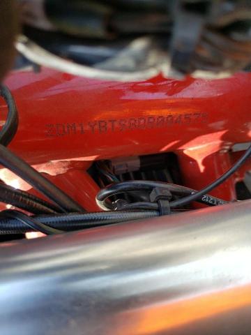 2013 DUCATI HYPERMOTAR ZDM1YBTS8DB004575