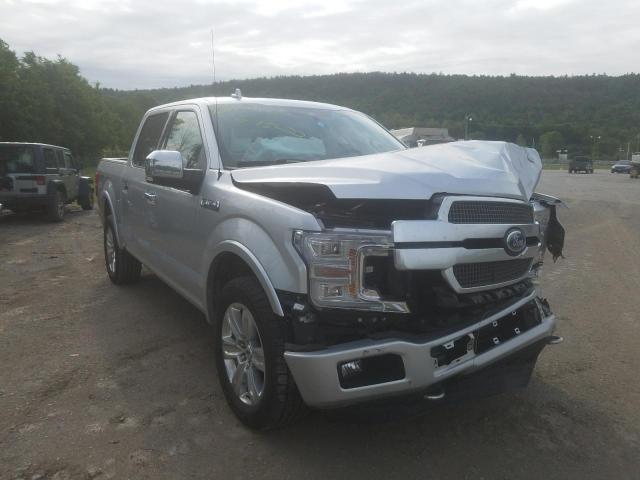 Salvage cars for sale from Copart Warren, MA: 2019 Ford F150 Super