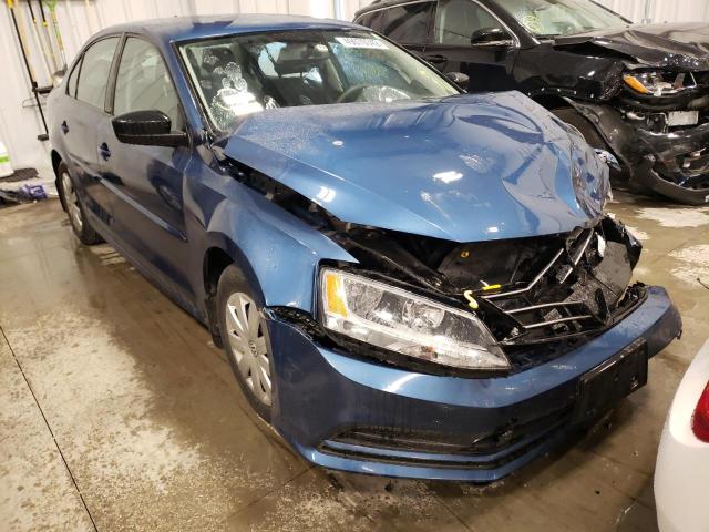 Salvage vehicles for parts for sale at auction: 2016 Volkswagen Jetta S