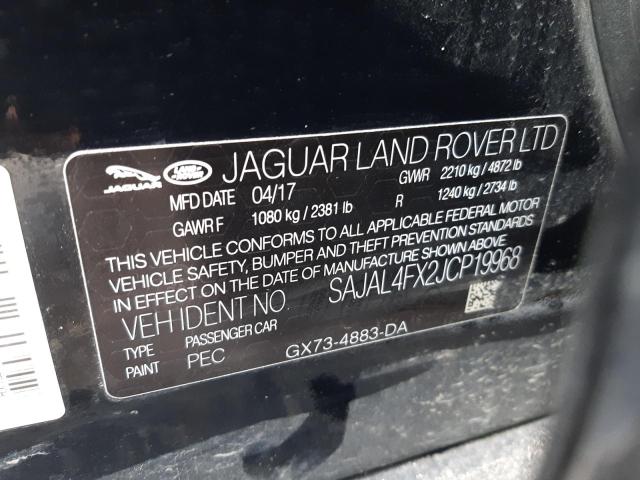 2018 JAGUAR XE R - SPO SAJAL4FX2JCP19968