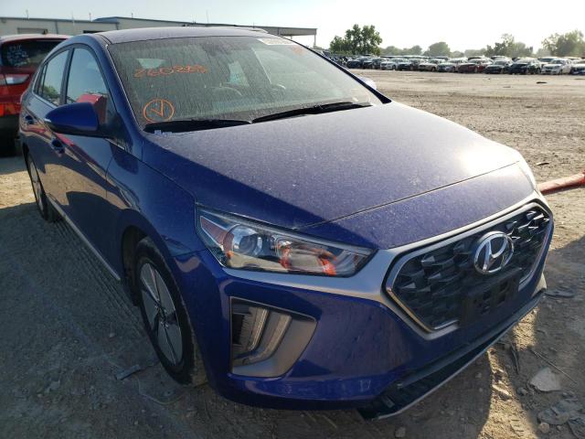 Salvage cars for sale from Copart Kansas City, KS: 2021 Hyundai Ioniq SE