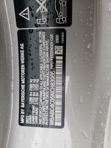 2022 BMW M850XI WBABC4C05NCH83986