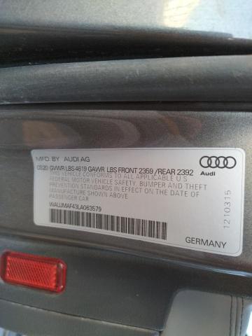 2020 AUDI A4 PRESTIG WAUJMAF43LA063579